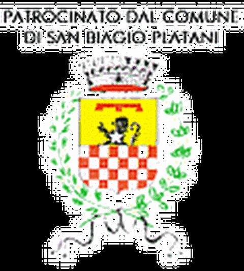 Ortswappen der Partnergemeinde San Biagio Platani