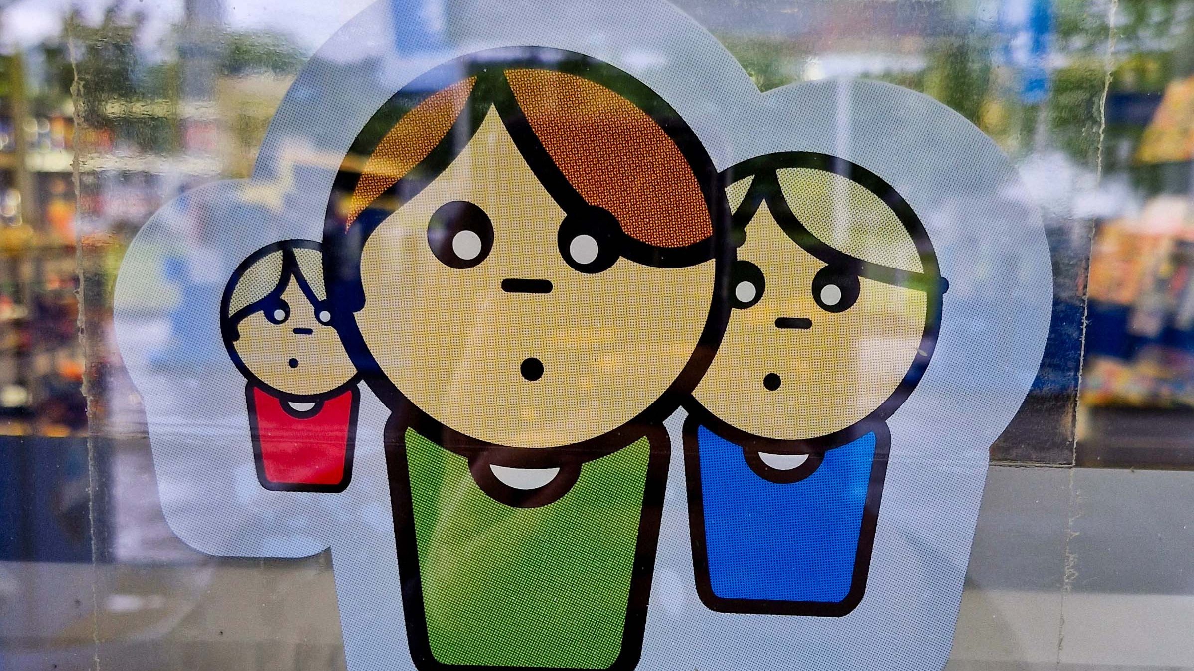 Notinsel-Logo an der Aral Tankstelle