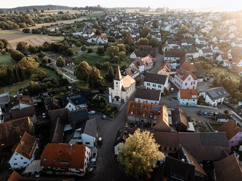 Ortsteil Singen aus der Vogelperspektive