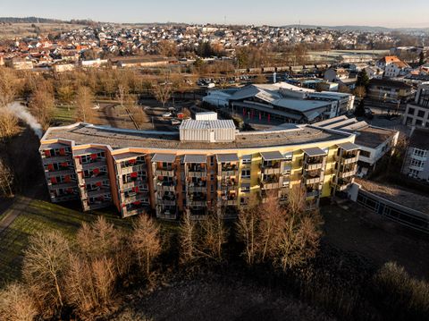 Haus Pfinzaue aus der Vogelperspektive